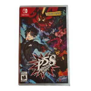 Persona‎ 5 Strikers - Nintendo Switch Brand New Sealed Bonus Content Code